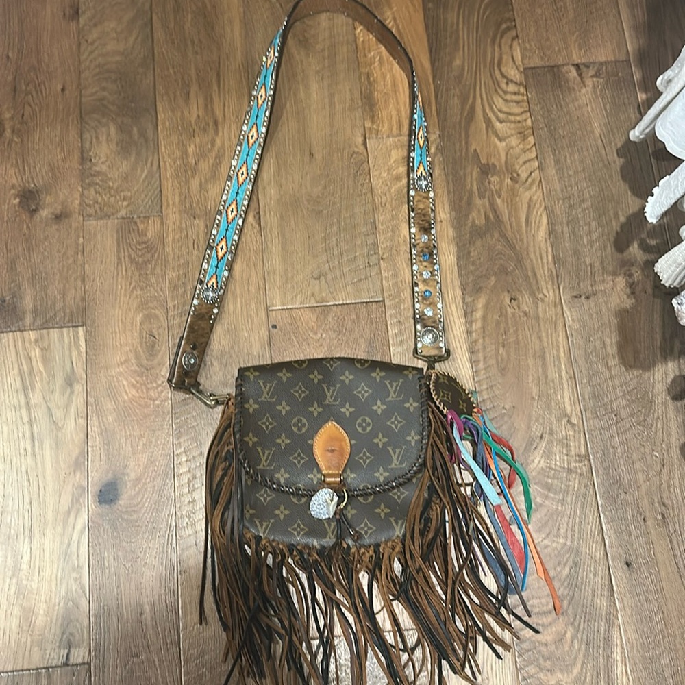 EUC Vintage Boho Bags Recycled Louis Vuitton